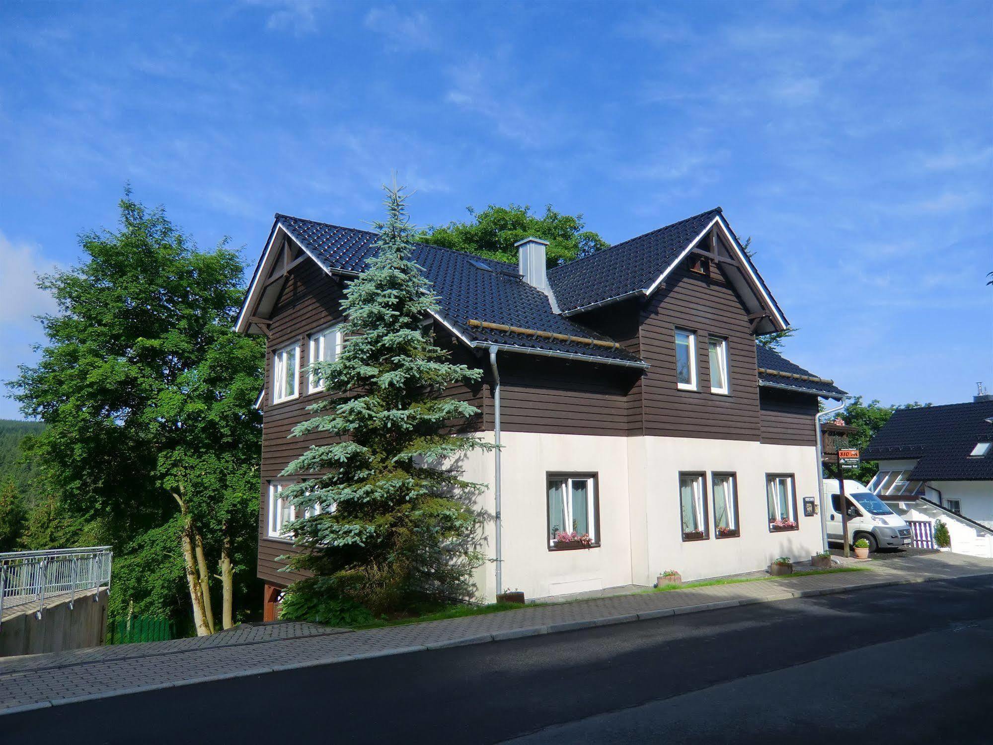 Pension & Ferienwohnung Oberhof 810 M Zewnętrze zdjęcie